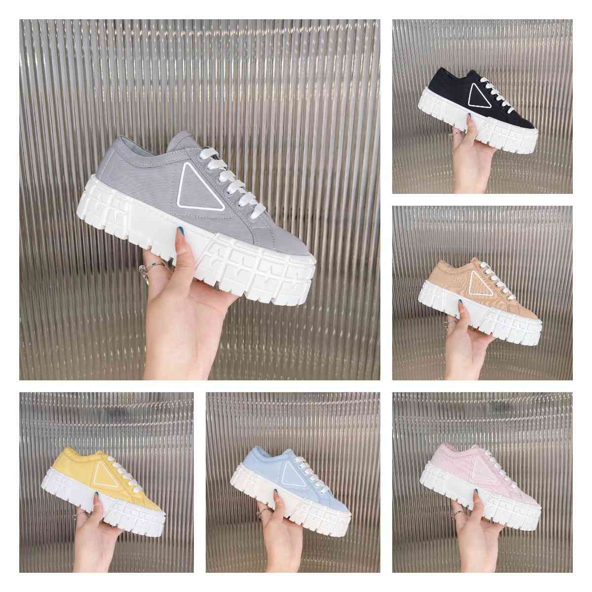 

Women's new pure color increased casual shoes luxury Fashion Designer six colors, Photo color
