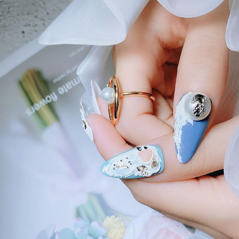 

Nail Gel 5ml Art 3D Color Gypsum Polish Professional Varnish Lacquer Embossed Drawing Glue Decoration Accessories, Red;pink