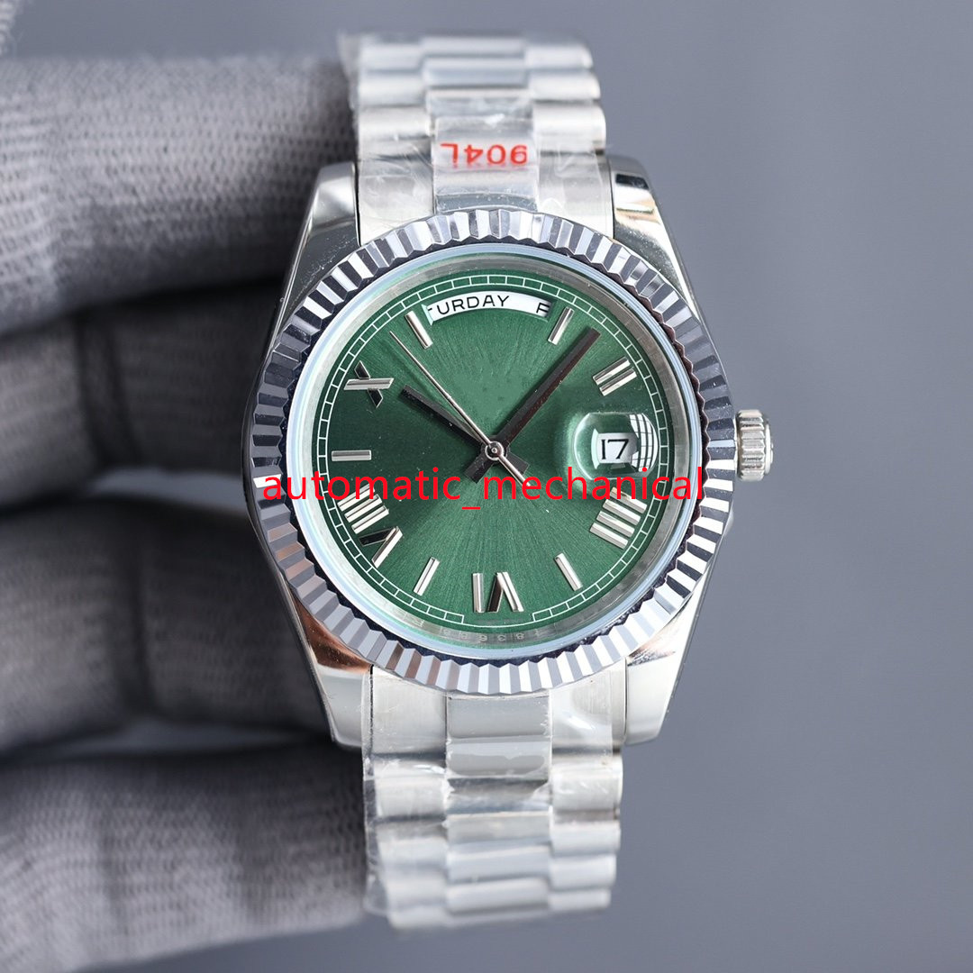 

High Quality Multicolor Roman Dial Mens Watch U1 Factory 40mm Day-Date Stainless Steel Automatic Mechanical WaterProof Sapphire Luxury Wristwatches Ar497, Add waterproof service