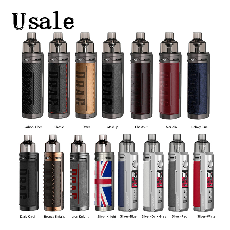

VooPoo Drag X Mod Pod Kit 80W VW Gene.TT Chip Vape Device 0.001s Extreme Ignition 4.5ml Tank with 0.15ohm PnP-VM6 Coil 100% Original