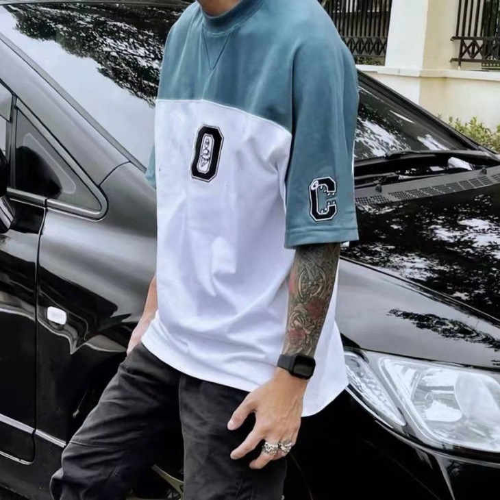 

21SS Summer Spring France Paris Embroidery Letter Tee High Street Men and Women Fashion tshirt Kenny Scharf Luxury short sleeve t-shirts, White;black