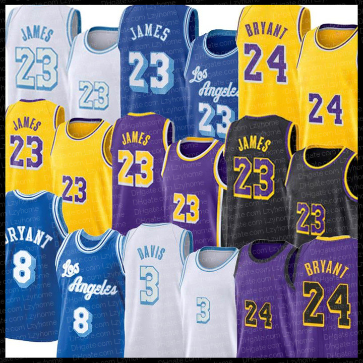 

24 8 33 BRYANT Jersey Los LeBron 23 James Angeles Lakers Jerseys Lower Merion College 2020 2021 New Men Basketball 001, My store(lzyhome)