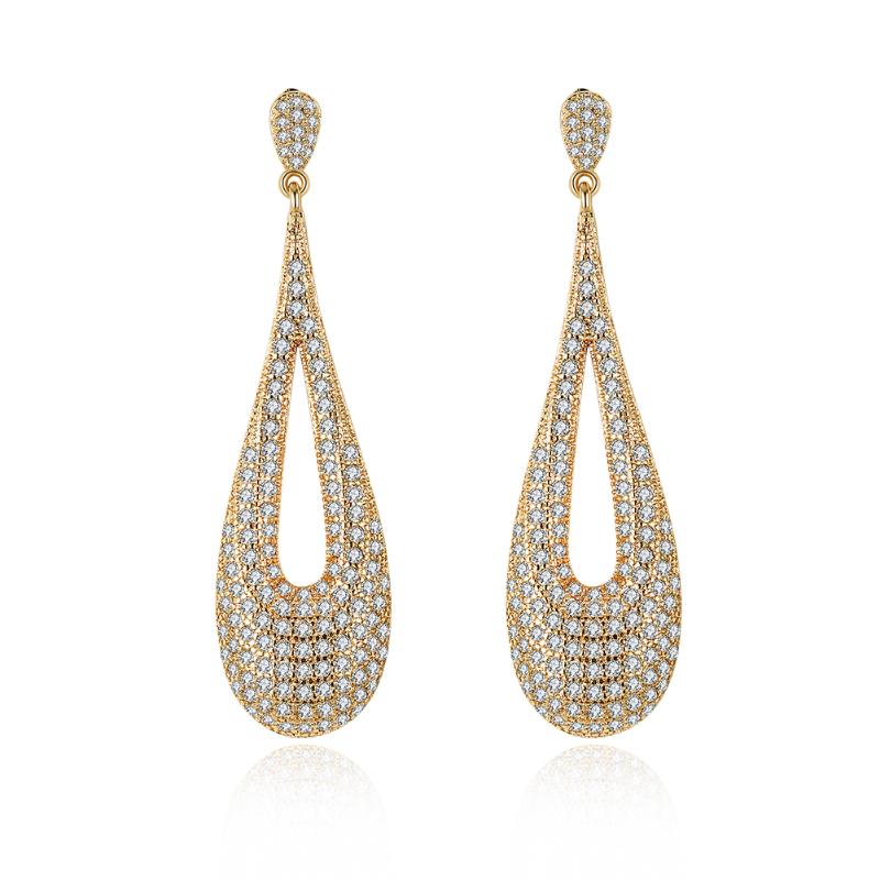 

Dangle & Chandelier Arrival Gold Color Earrings For Women Jewellery Supplier Hight Quality Sell Trendy Onorevoli Orecchino