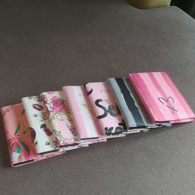 

Card Holders Women Fashion Travel Leather Passport Cover ID Bag Holder Case High Quality Essential Organize VIP Gift, 24