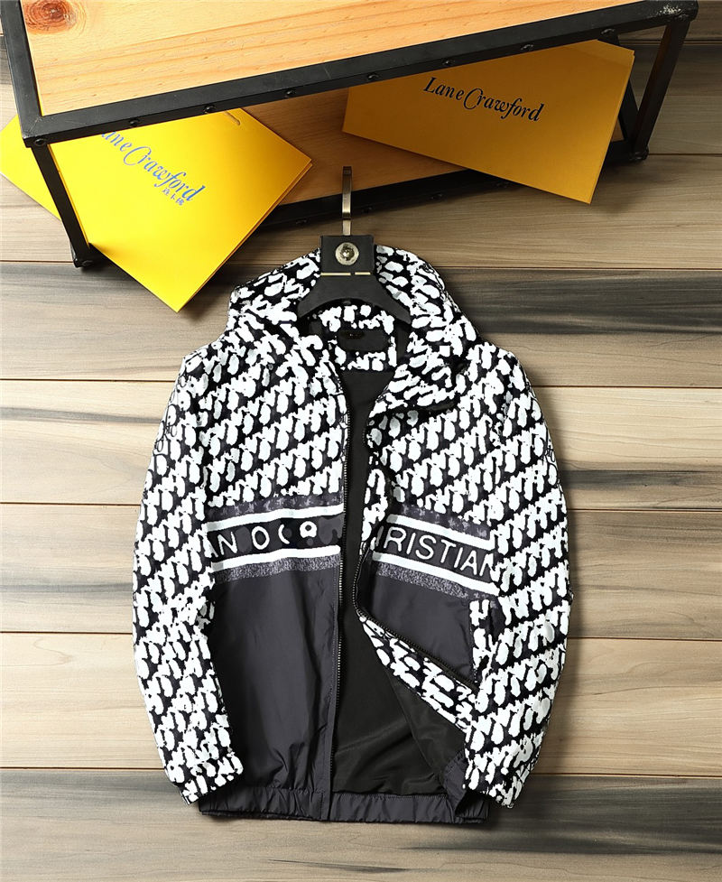 

Mon02 Fashion Mens Jacket Spring Autumn Outwear Windbreaker Hoodie Zipper Hooded Jackets Coat Outside Sport Asian Size Men's Clothing, Black;brown