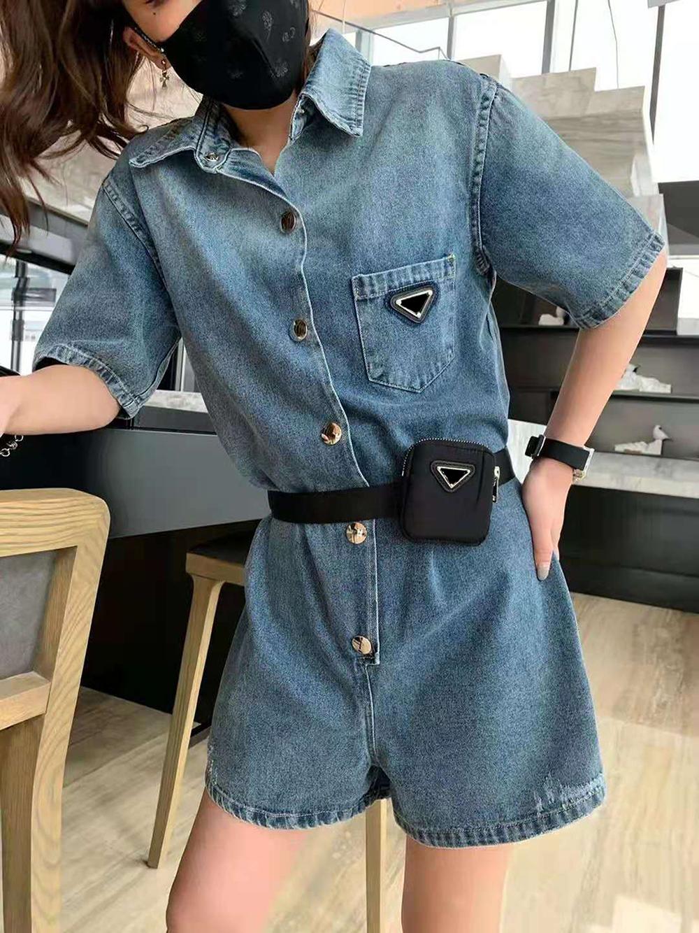 

Denim Dress Sleeveless Sets Re-nylon Style Puffer Skirts Waist-retracting Design Ball Gown Suspender Midi Dresses with Inverted Triangle, #1