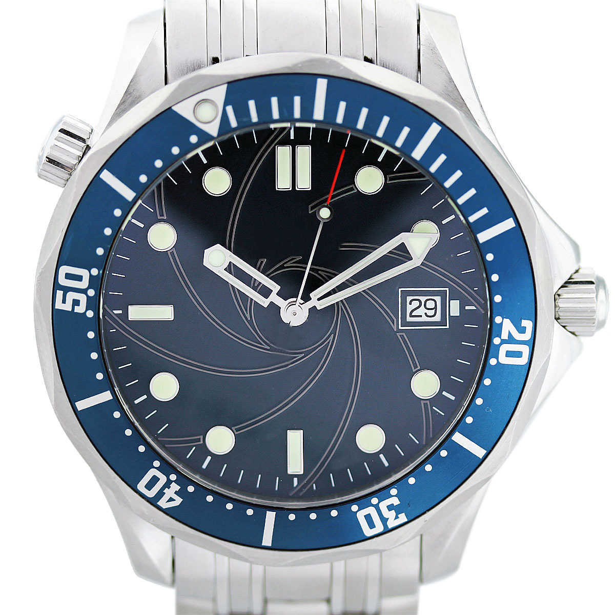 

Outdoor Planet Master Ocean Mens Watches Rotatable Bezel 43 MM Blue Dial Automatic Man Watches Sea Watch