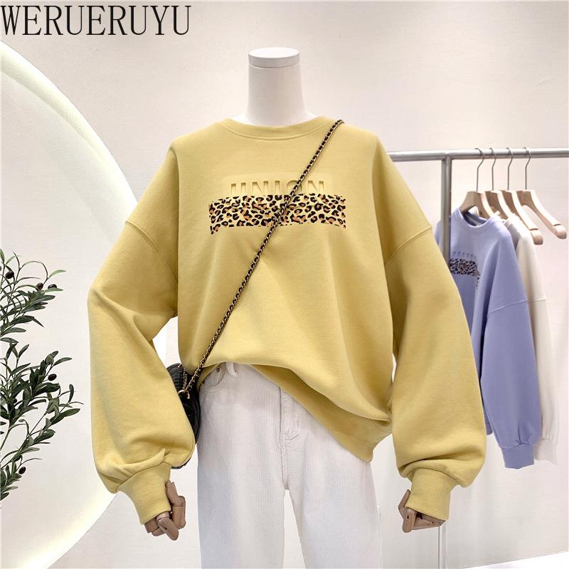 

Women's Hoodies & Sweatshirts Casual Harajuku Loose Graphic Pullovers Long Sleeve Tops Autumn Winter Clothes Women Korean Streetwear, Black