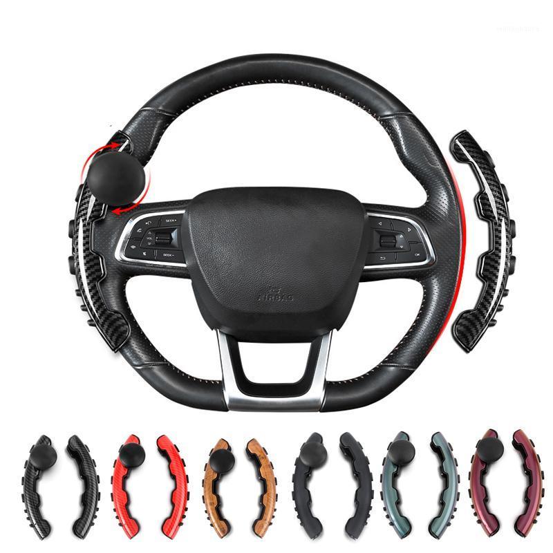 

Steering Wheel Covers Car Ball Assisted Card Sleeve Non-Slip Grip Cover Carbon Fiber General Interior Modification Supplies