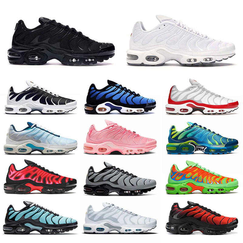 

Brand Discount TN Plus Trainers Running Shoes Sup Mean Green Men Women Kaomoji University Red Triple Black White Grey Runner Outdoor Sports, 40-46 voitage purple