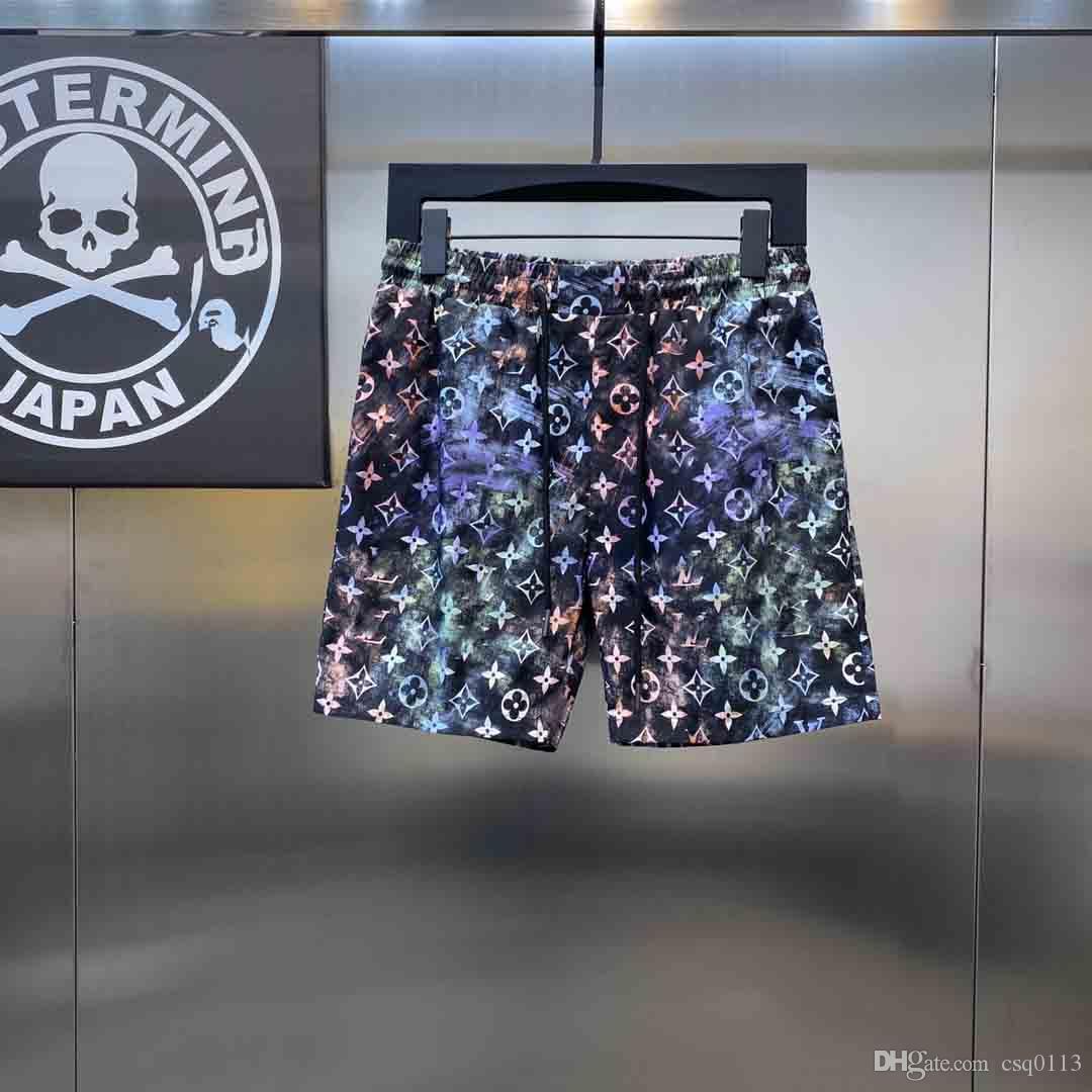 

2021 Mens Womens Fashion Shorts Summer Essentials Reflective Printed Casual Shorts Beach Shorts Hip Hop Loose Pants M-3XL