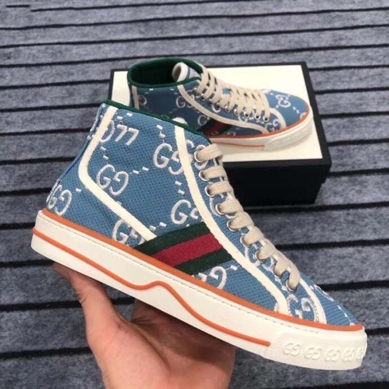 

Classics Quality Men Women shoes Espadrilles Sneakers printing Walk Sneaker Embroidery canvas High top Platform Shoes 92, Box