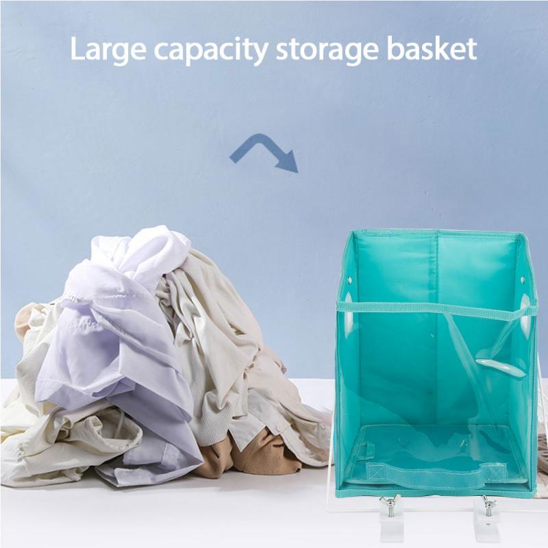 

Storage Box Laundry Baskets Closet Caddy Clothing Pull-down Bedroom Shelves Drawer Organizers Bags