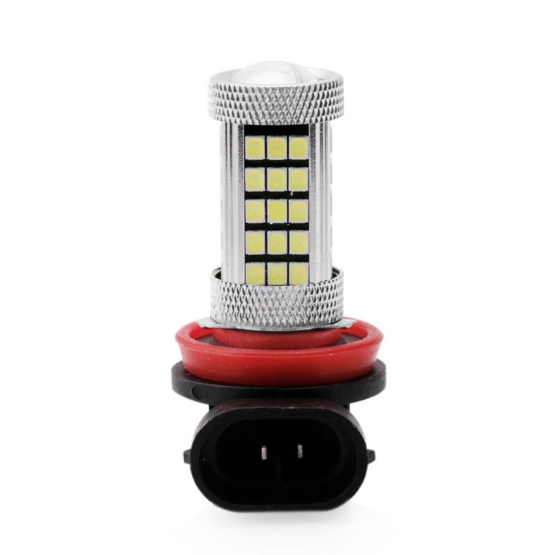 

Car Headlights DC 12V H11 2835 63 LED 6000K Projector Fog Driving Light White Bulb
