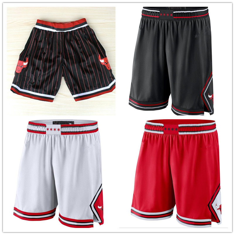 

Chicago Bulls Men pants city Swingman Performance basketball Shorts S-2XL, Black