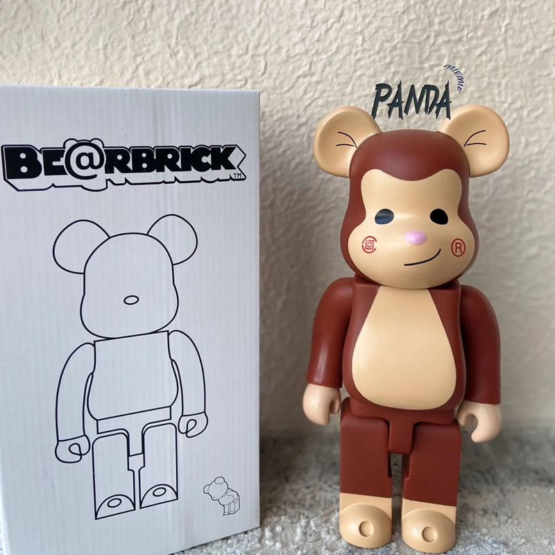 

The latest 400% violent bear monkey face doll toy art model ornament children's gift 28CM