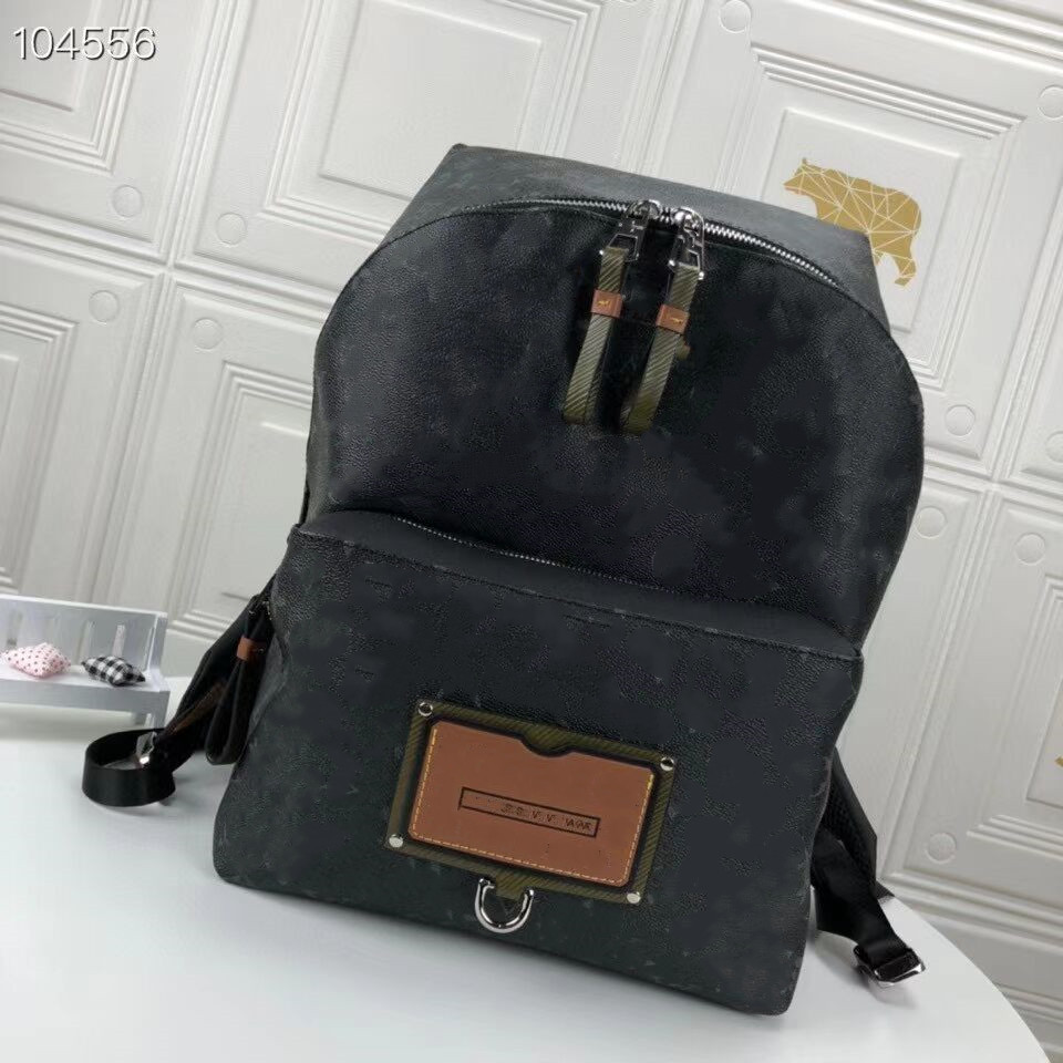 

2021--Top Luxury Brand High Quality Ladies Palm Springs Shoulder Backpack Leather Kids Female Printed Fashion Designer01A, Army green
