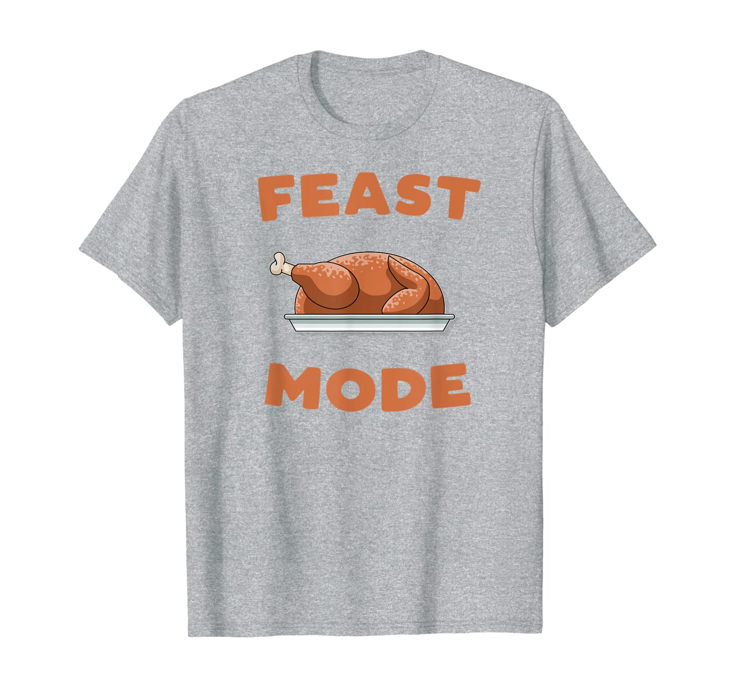 

feast mode turkey funny thanksgiving day gift t-shirt, White;black