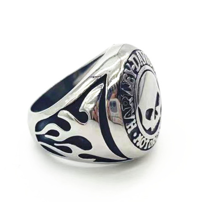 

Stainless Steel Punk Biker Harley Ring For Men.s Jewelry