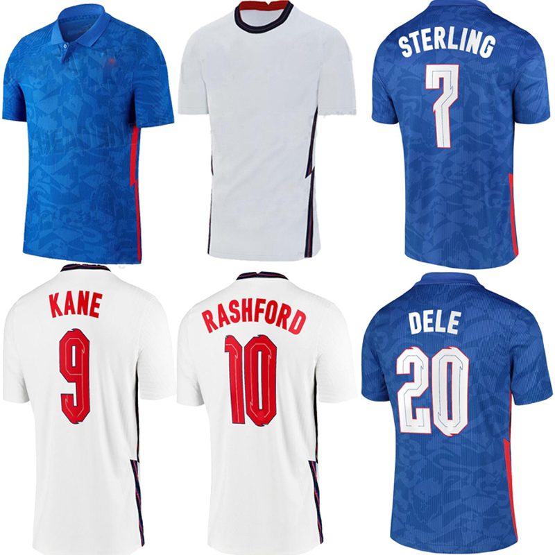 

20 21 ENGLAND DELE ALLI soccer jerseys KANE RASHFORD VARDY BARKLEY STERLING STURRIDGE SANCHO jersey 2021 men + kids kit football shirt, Customize