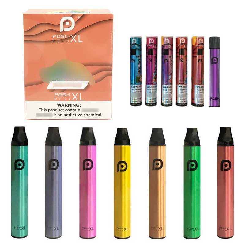 

POSH Plus XL Disposable Vape Pen 1500 Puffs Cigarette 5ml Prefilled Vaporizer Kit