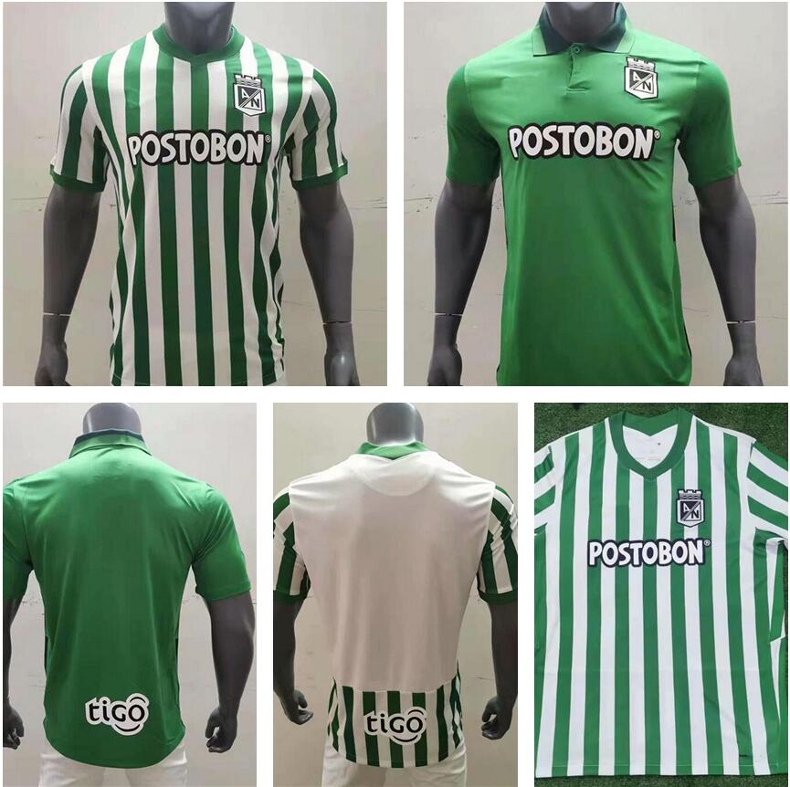 

21 22 Atletico Nacional Medellin H.BARCOS Soccer Jersey 2021 2022 Colombia ClubSports Uniform Football Shirt, Green