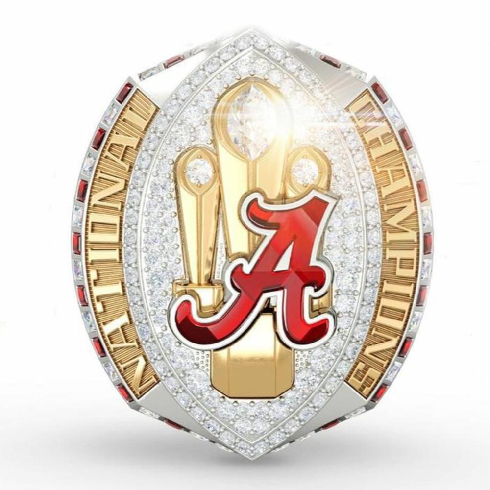 

Crimson Pre-sale 2021 Alabama Tide National Championship Ring with Collector's Display Case-personal Collection