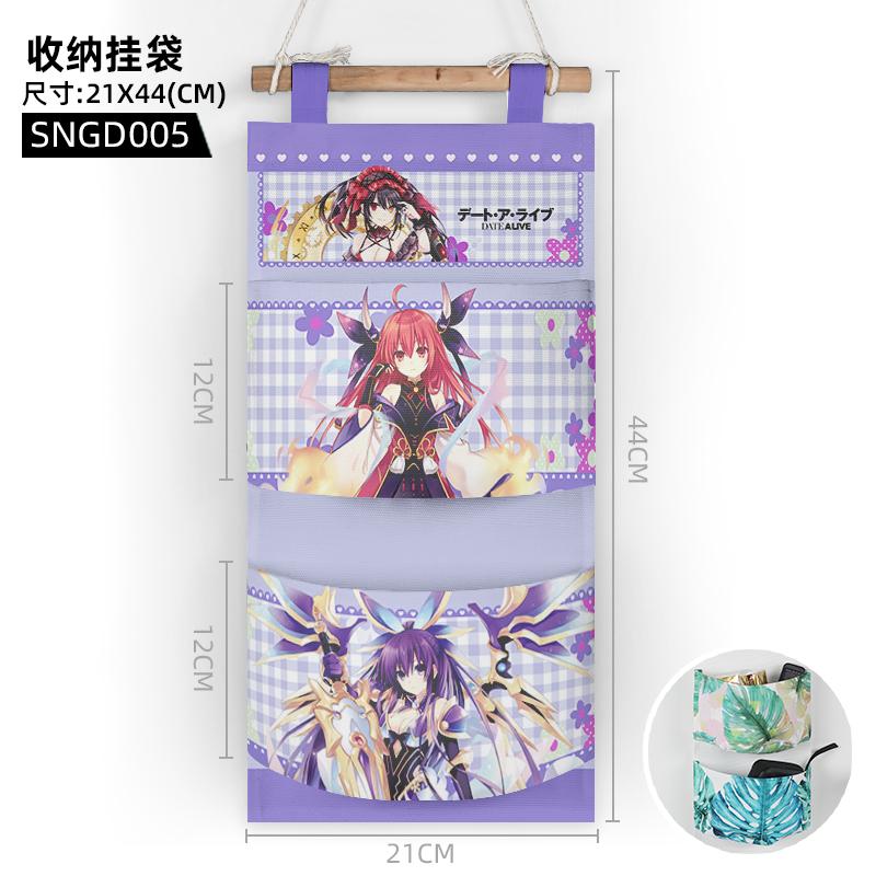 

Storage Boxes & Bins IVYYE Date A Live Anime Customized Hanging Organizers Wall Home Cartoon Wardrobe Bag Clothing Bedroom Ornaments