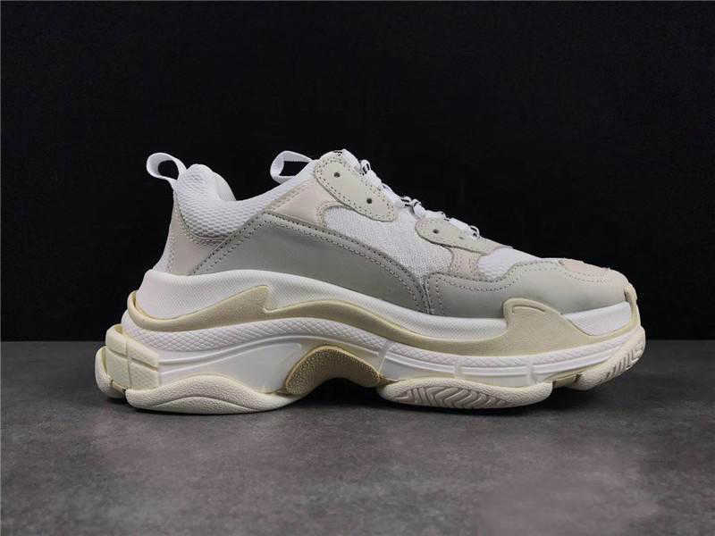 

Top Quality Men Women White Black Pink Triple S Low Make Old Sneaker Combination Soles Boots Mens Womens Shoes Sports Casual Shoe chaussures
