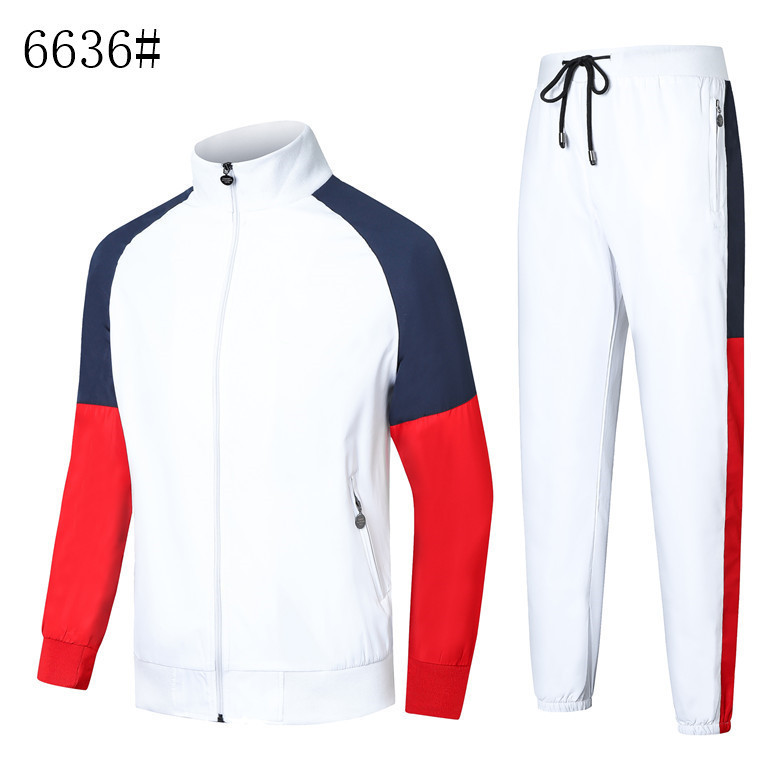 Mens Fashion New Men Tracksuit Sweat Sports Suit Men Hoodies Jackets Tracksuits Jogger Suits Jacket Pants Sets