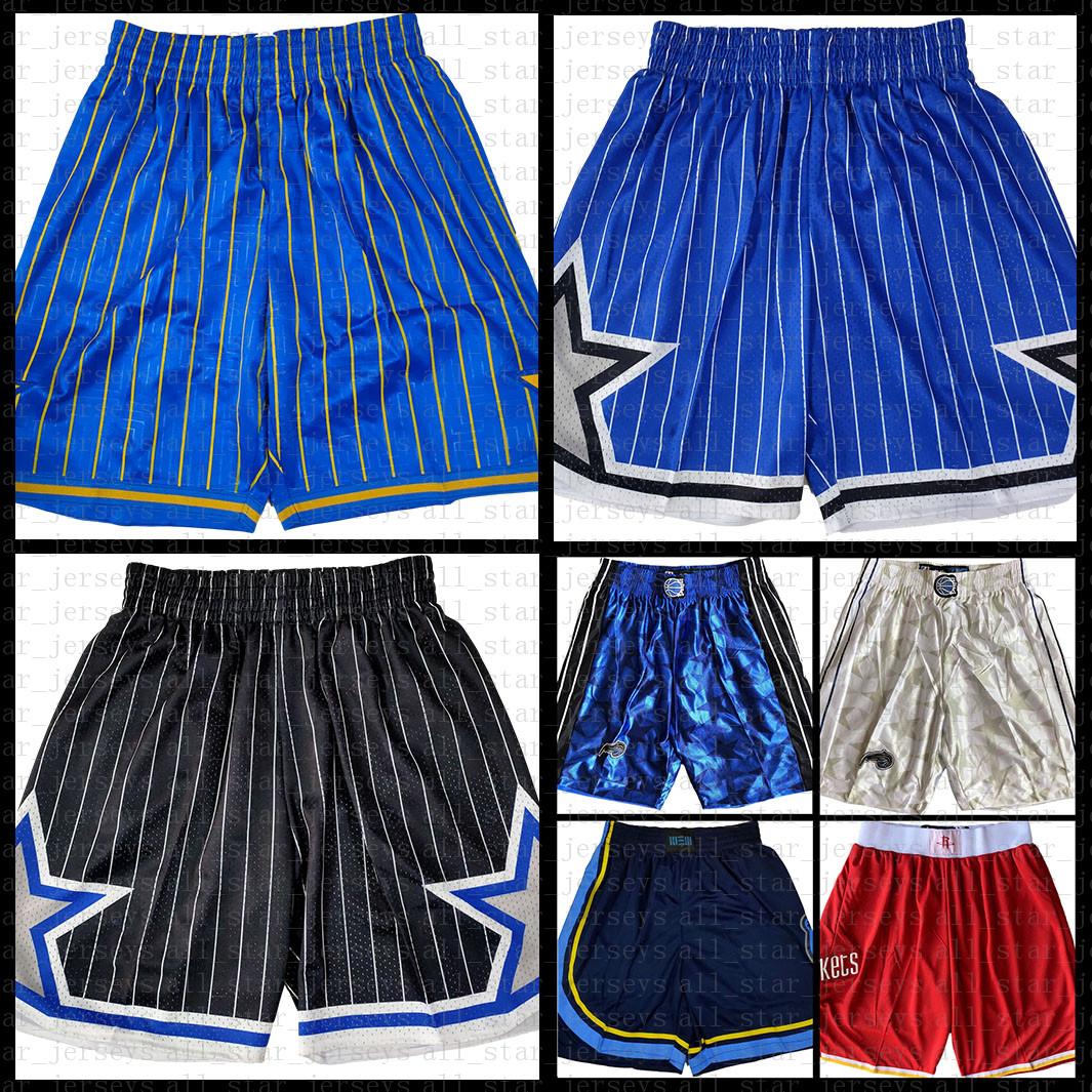 

Orlando Magic Basketball Shorts Memphis Grizzlies New Pocket Top Shorts Toronto Raptors Los Angeles Lakers Blue, Black;red