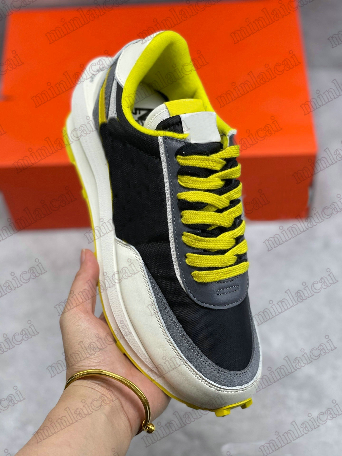 

CLOT LDV Waffle Daybreak Undercover Casual Shoe LD Fragment Design Bright Citron Grey Navy Blue LDWaffle Shoes Men Women Chunky Dunky Black Sports Sneaker