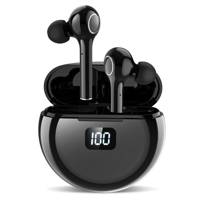 

Headphones & Earphones True Wireless LED Power Display Immersive Sound Type C Quick Charge Headset