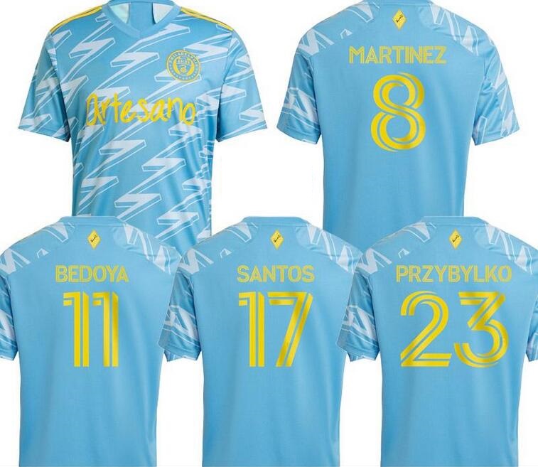 

21-22 Philadelphia 10 MONTEIRO 15 Mbaizo 17 Santos 11 BEDOYA 21 Fontana 22 AARONSON 23 PRZYBYLKO Thai quality soccer jersey football jerseys shirt Dropping Accepted, 21-22 3rd away