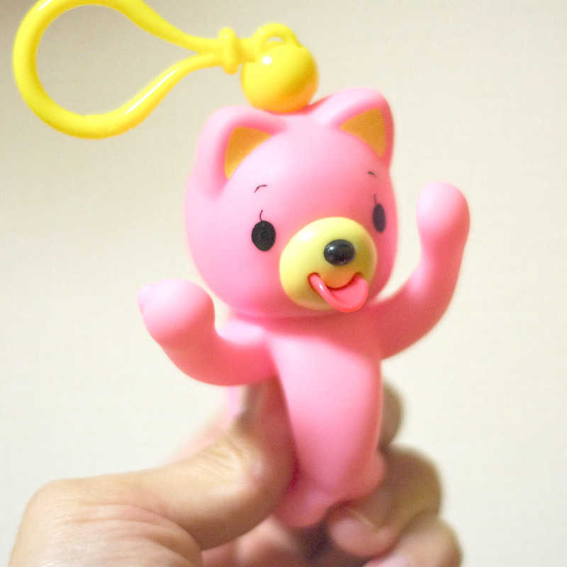 

Tongue Hair Sound Doll Blinded Bear Pendant Keychain Relaxation Creative Trick Children's Toys Christmas Gift H1011