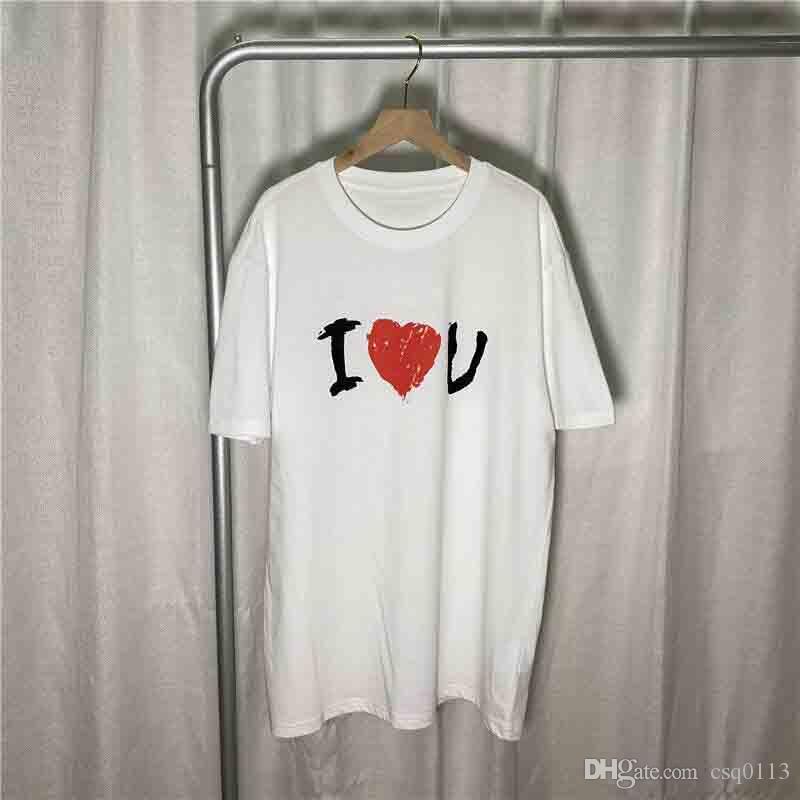 

2021 Fashion T Shirts Summer Man Woman T Shirt Clothing Street Wear Crew Neck Short Sleeve Tees 2 Color Top Quality S-XXL, White