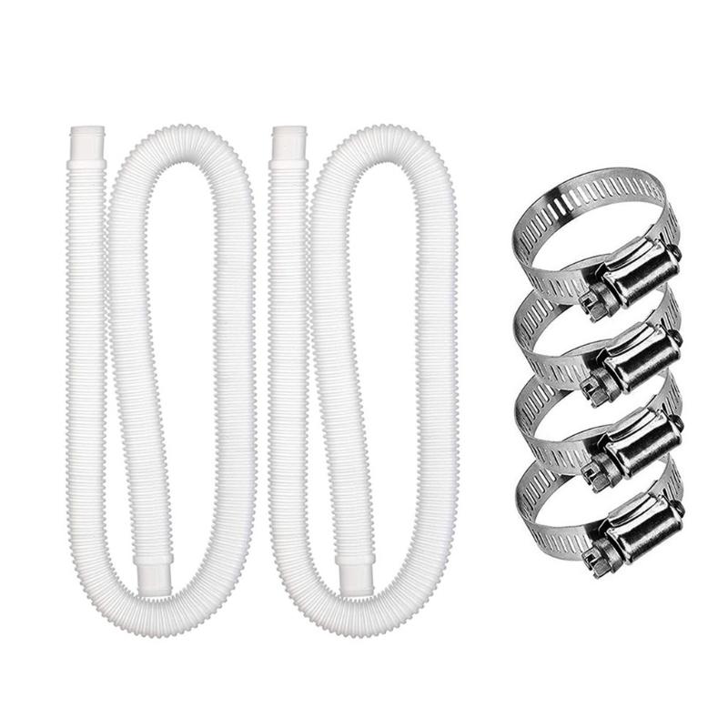 

Pool & Accessories T4MF Swimming Replacement Hose Pump Tub Filter Leak Proof Durable Metal Clamp