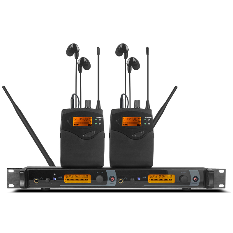 

SR2050 Multi Transmitter IEN wireless Microphones in ear monitor system monitors drummers Professional for Stage Performance