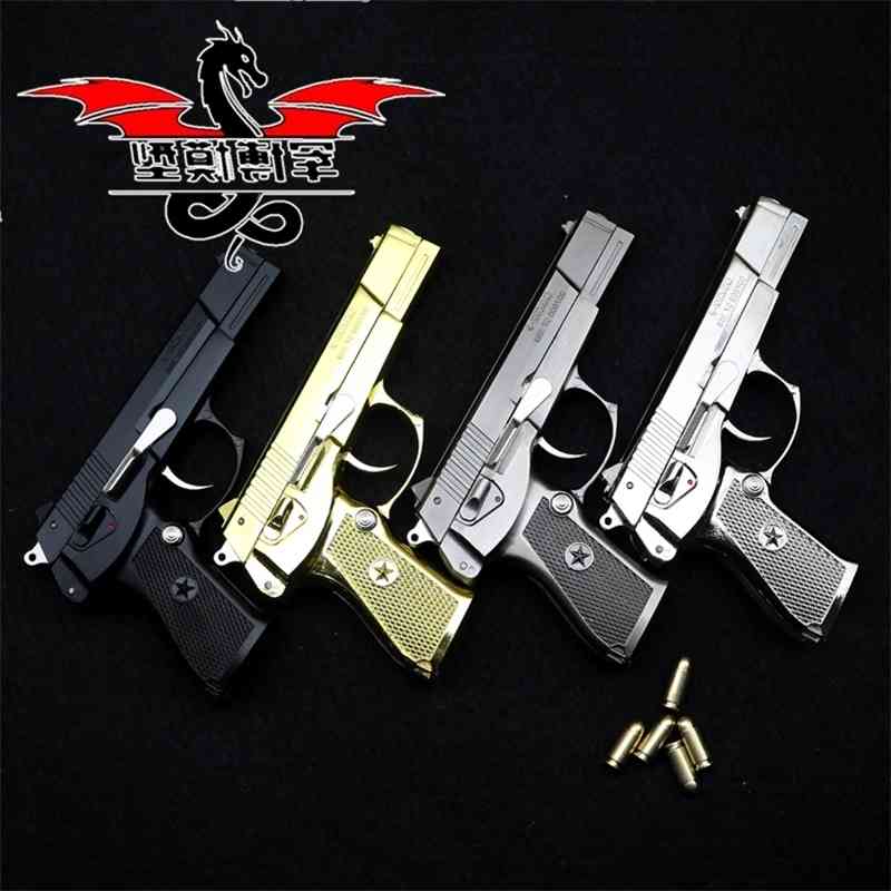 951: 2.05 training 92 gun model alloy metal throwing shell disassembly boy simulation toy hand grab can not be fired-image-747580043