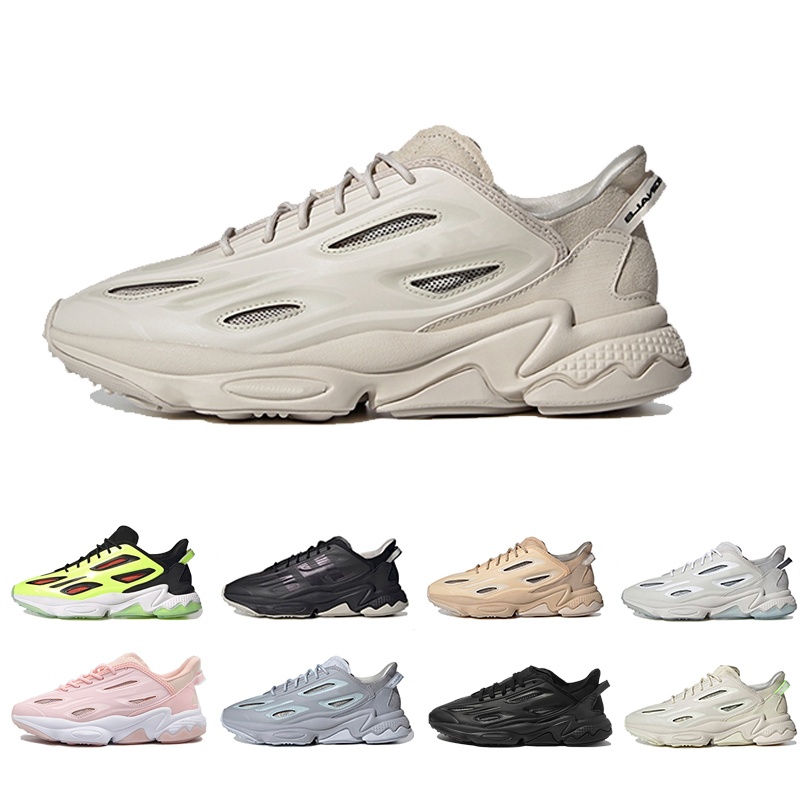 

Leather ozweego celox mens womens casual shoes triple Cloud black White sand pink Beige men women trainers sports sneakers jogging walking 36-45, Color#1