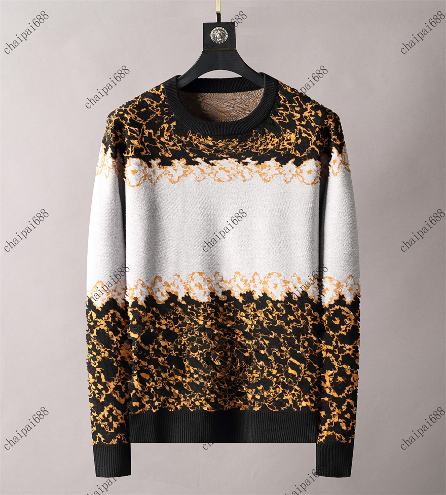 

2021 Selling Vintage Letters Design Sweaters Mens Winter Spring Bottoming Knitted Tops Casual Wool Streetwear Fashion Couple Sweater 2 Colors M-3XL, 10