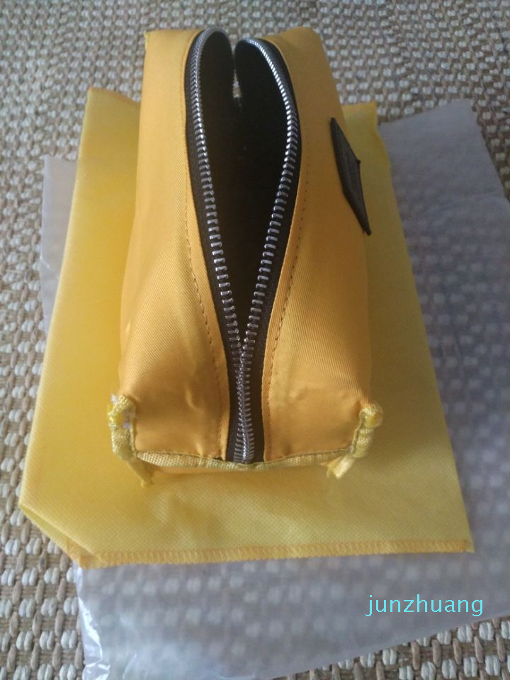 

Designer- Wash bag Coin purse France Style Designer cosmetic Toiletry Kits make up clutch pouch, Navy blue