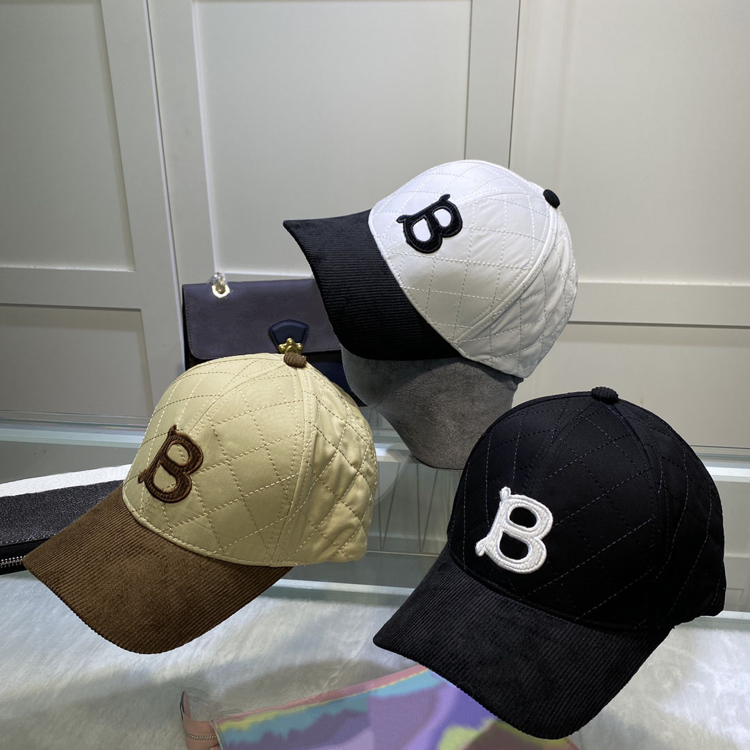 

Polyester Designer Baseball Cap High Quality Luxury Fashion Bucket Hat Womens Mens Unisex Letter Printed Casual Leather Caps Hats Chapeau, Blue;gray
