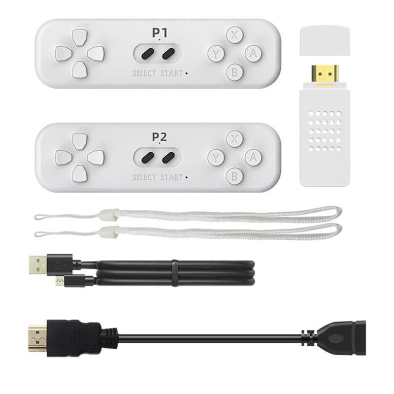 Portable Game Players DATA FROG Y2 FIT Somatosensory Double Wireless Console 8-Bit Mini HD TV Built-in 830 Games-image-708803018