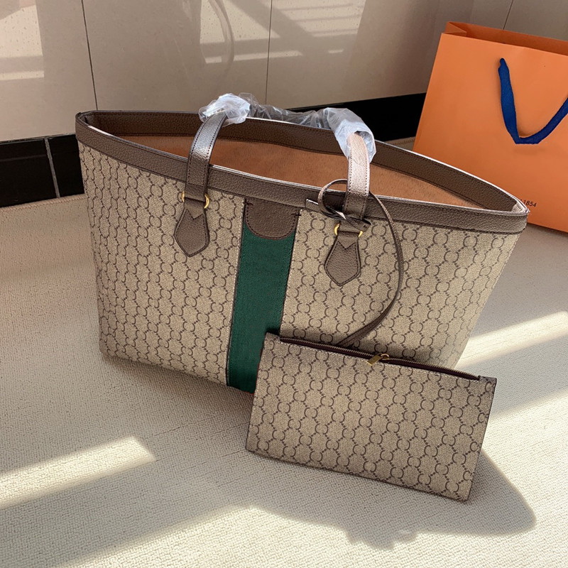 

Top Qualtiy Canvas/Cowhide Classic Ophidia Two-Piece Suit Lady Purse Shop Totes Women Fashion Shoulder Crossbody Bag Retro Print Designer Handbags, Add box