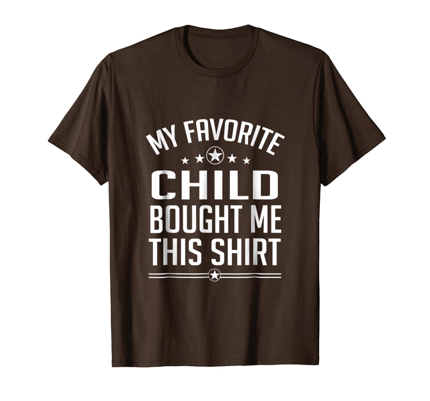 

my favorite child bought me this shirt - father day gift, White;black