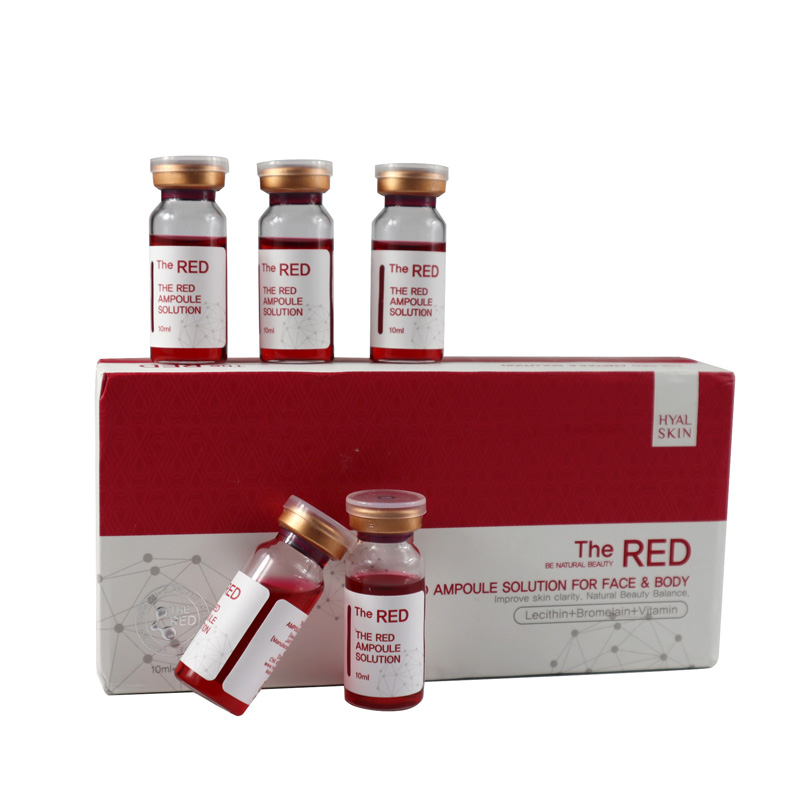 

Beauty Items Korea The RED Lipolab PPC Solution For Face & Body 5vials x10ml Kybellas kabelline