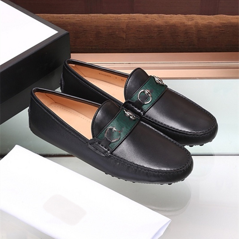 

IDUZI Pointed Toe Mens Dress Shoes Genuine Leather Luxury Wedding Shoes Floral Print Men Flats Office wedding party Formal Shoes 38-46, #01