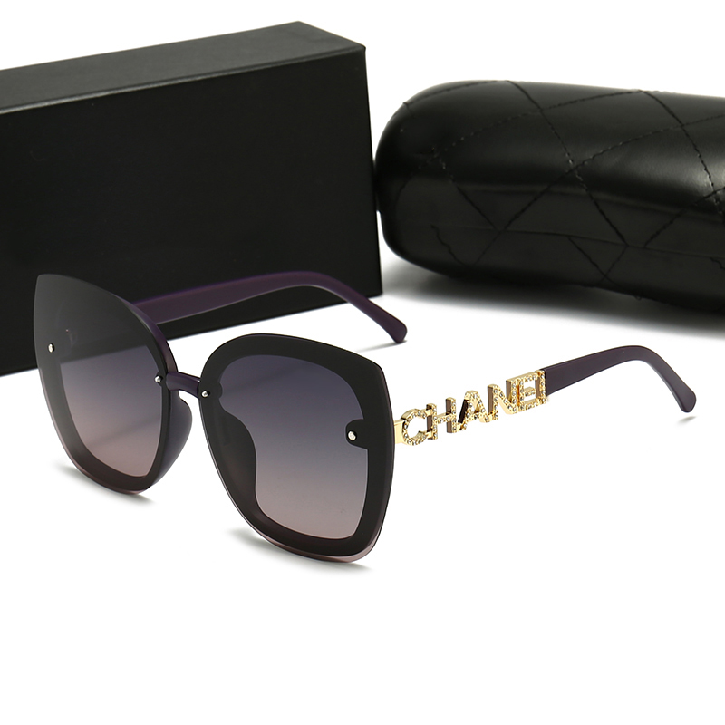 

2021 Brand design Sunglasses women men Brands designer Good Quality Fashion metal Oversized sun glasses vintage female male UV400