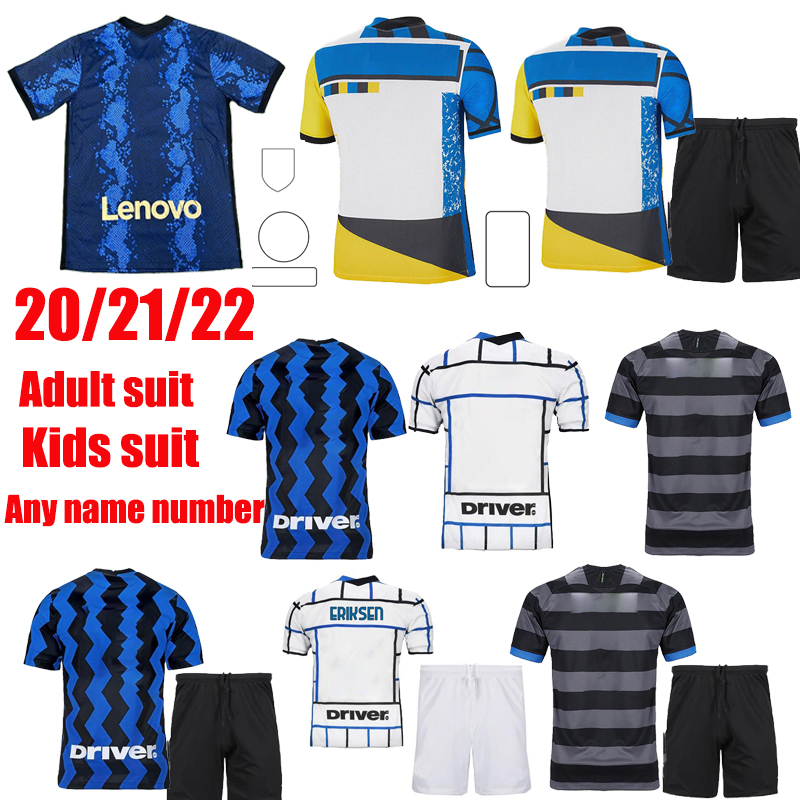 

2021 2022 Inter LUKAKU LAUTARO ALEXIS soccer jersey 20 21 22 Milan VIDAL BARELLA MEN training football shirts, Black;yellow